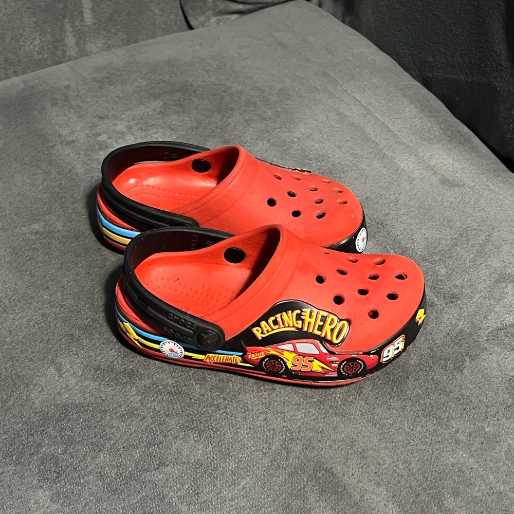 Lightening McQueen Crocs